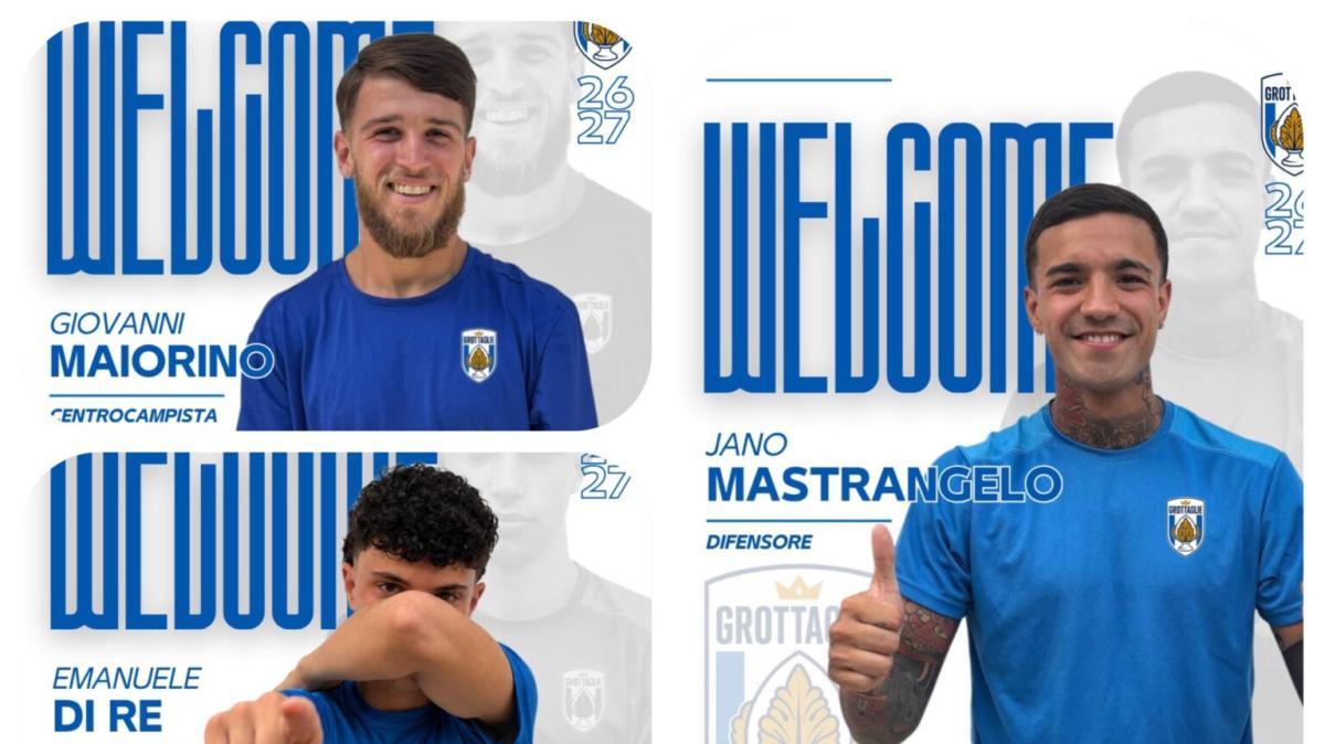 UFFICIALE - Virtus Grottaglie cala il tris: Mastrangelo, Di Re e Maiorino
