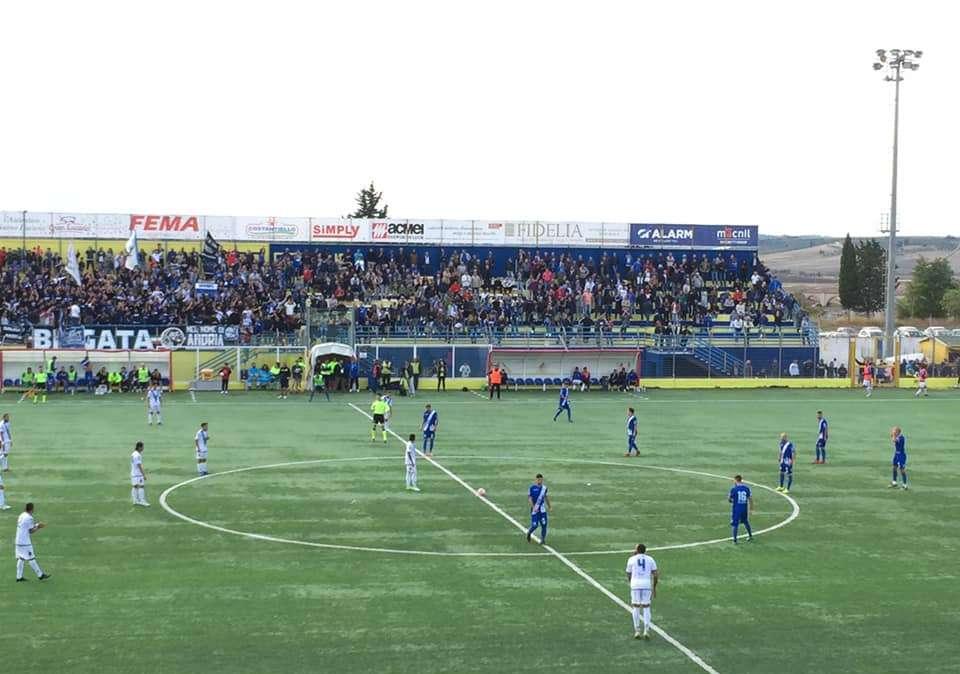 Andria-Brindisi 3-2: non basta il cuore agli ospiti, Palazzo trascina la Fidelis