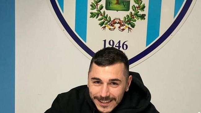 TCP - Virtus Francavilla, Maiorino ha appena firmato in sede: ecco le foto