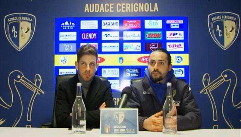 Audace Cerignola, Rodriguez: "Tireremo le somme a fine campionato"