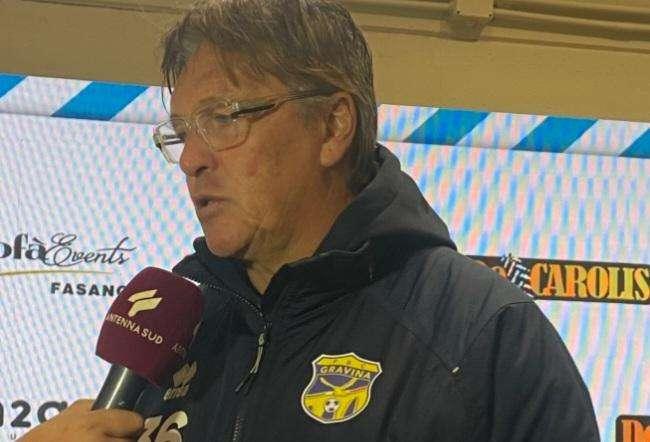 Gravina, Ragno: «Sconfitta amara, ma la strada è quella giusta»