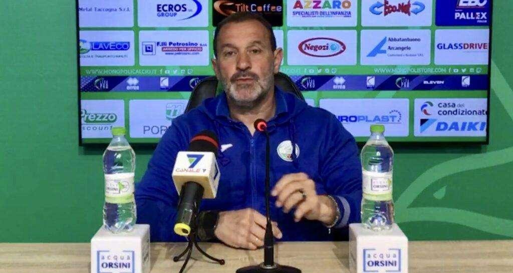Monopoli, Ferrari: "Fatta un'ottima figura, meritavamo di più"