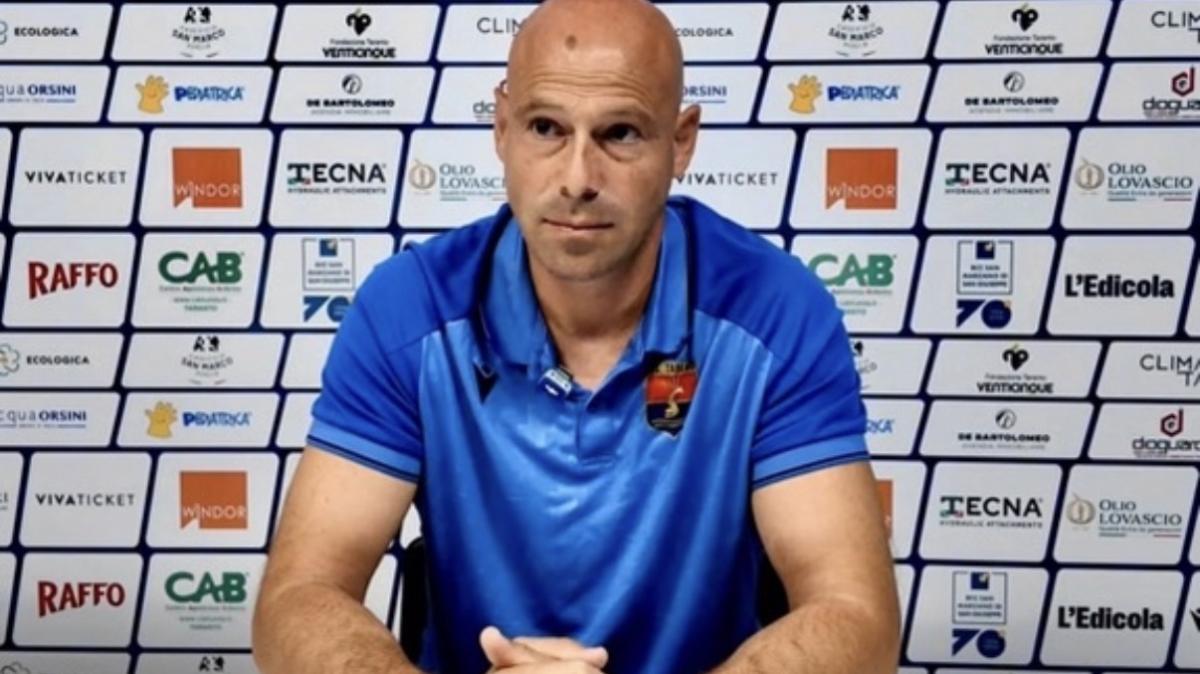 Taranto, Luca Tiozzo: “tutti i ragazzi stanno rispondendo presenti, questa cosa mi può far solo felice”
