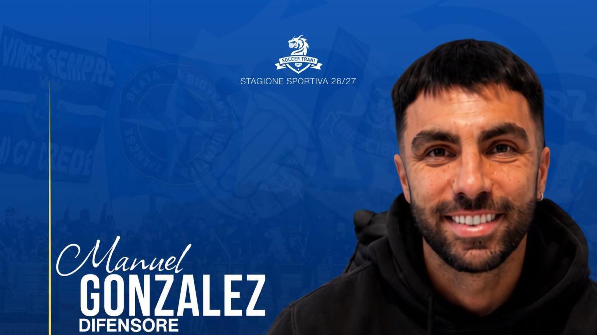 UFFICIALE - Soccer Trani, annunciato un ex difensore di Taranto e Fasano