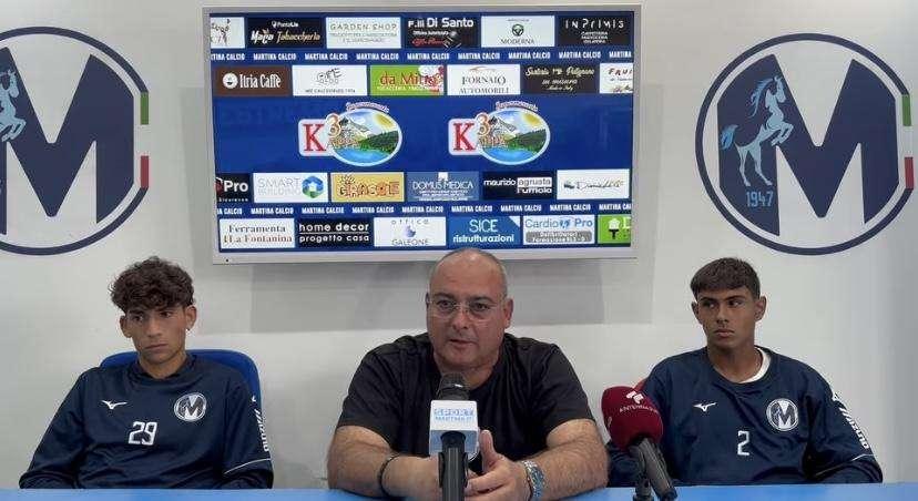 Martina, Pizzulli: “Dobbiamo riprendere il cammino, voglio ragazzi ambiziosi”