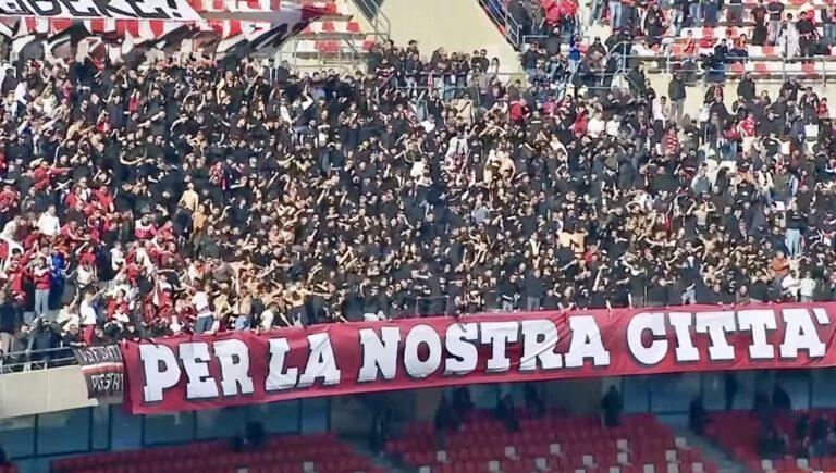 Casertana-Bari, divieto di trasferta per i residenti pugliesi