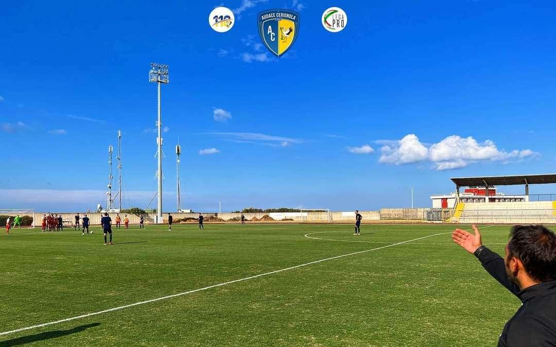 Cerignola, Termoli battuto 1-3 nel test amichevole in Molise