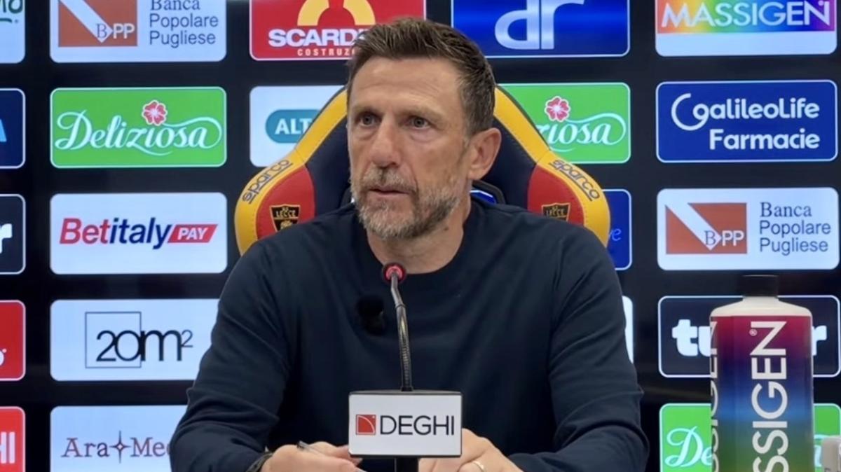 Lecce, Di Francesco: “Bologna insidioso, serve un buon approccio”