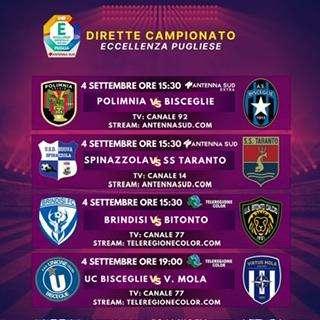 Calcio sui canali del Gruppo Editoriale Distante: le dirette in programma 