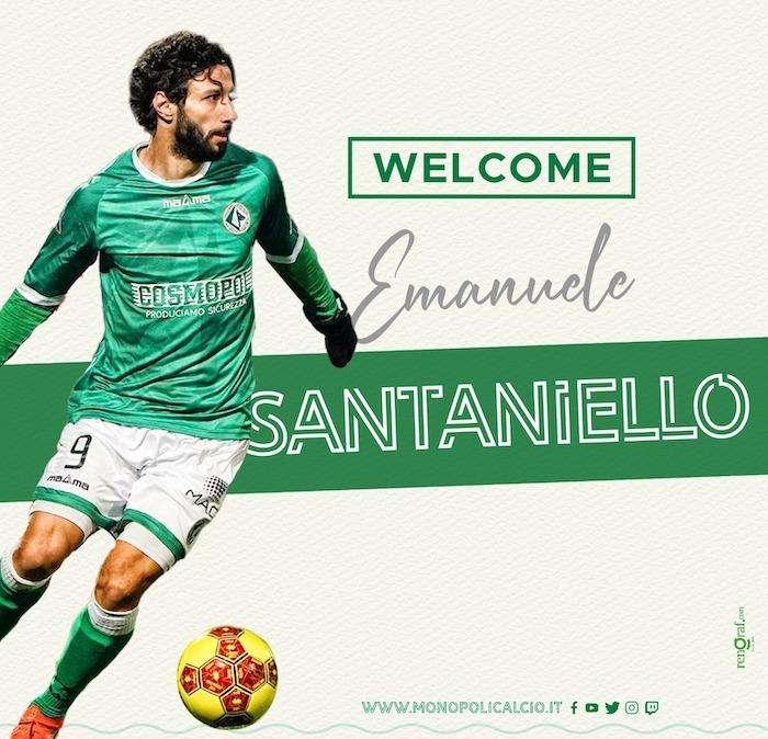 UFFICIALE - Monopoli, dalla Turris arriva Santaniello