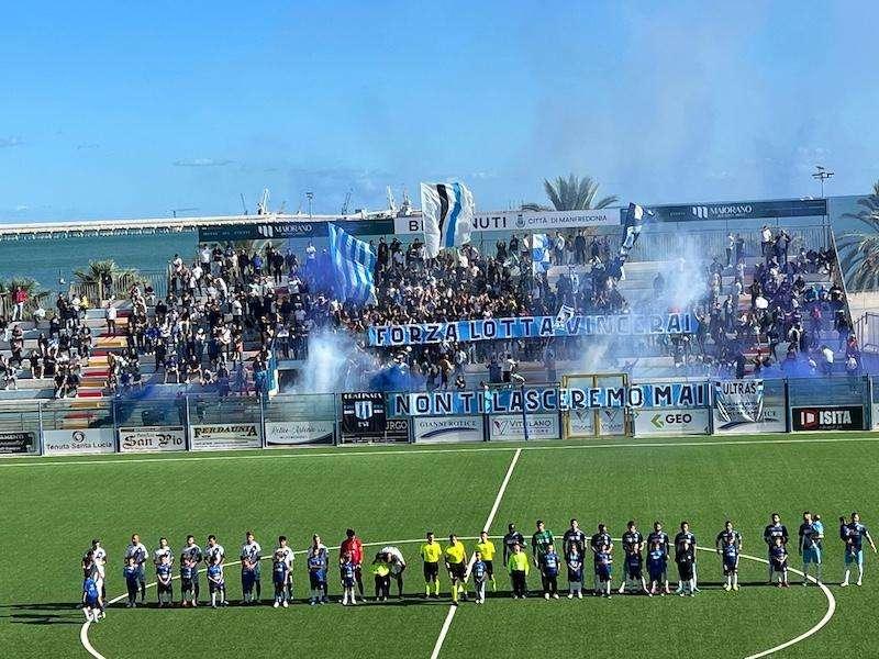 Matera, un altro successo esterno: è 3-0 al Manfredonia