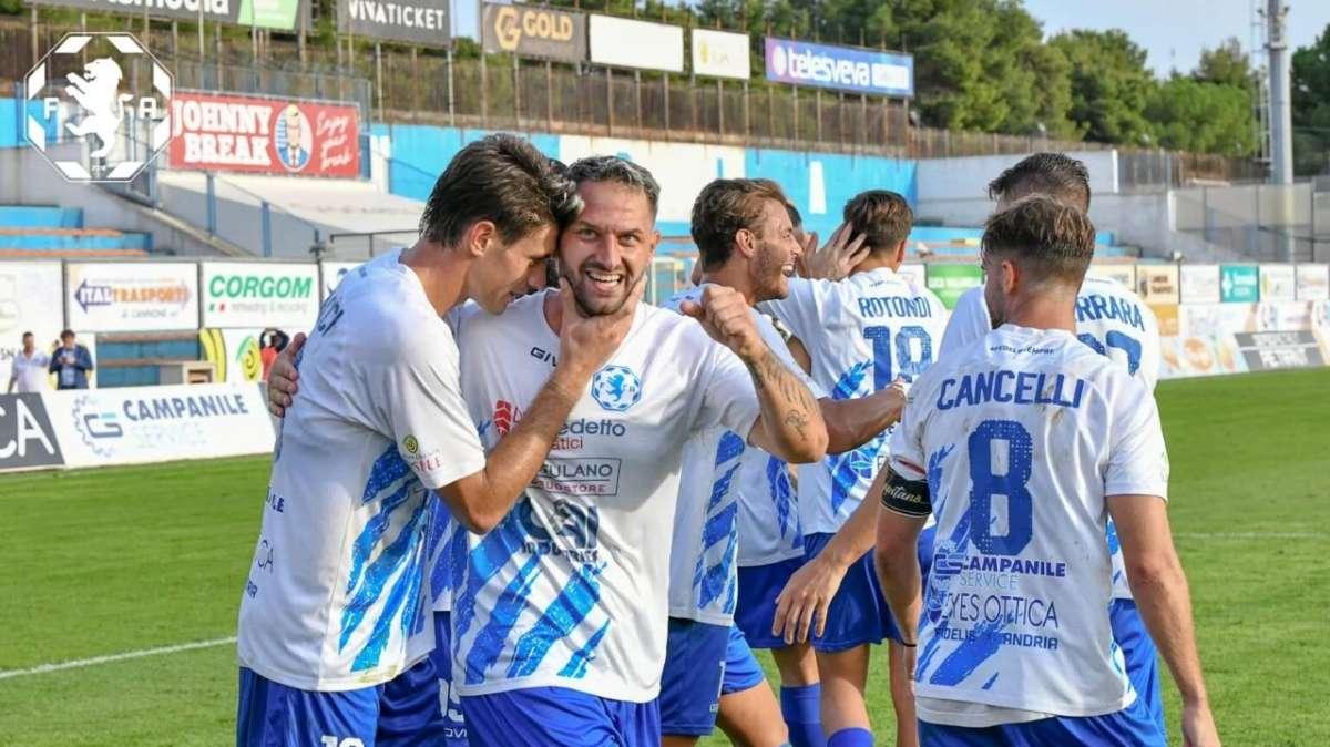 Fidelis Andria forza cinque: 1-0 al Francavilla in Sinni, i biancoazzurri non si fermano più