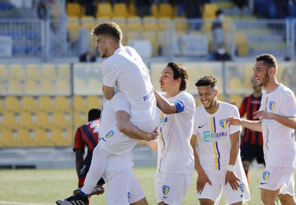 Audace Cerignola, sigillo salvezza: è 3-1 alla Puteolana