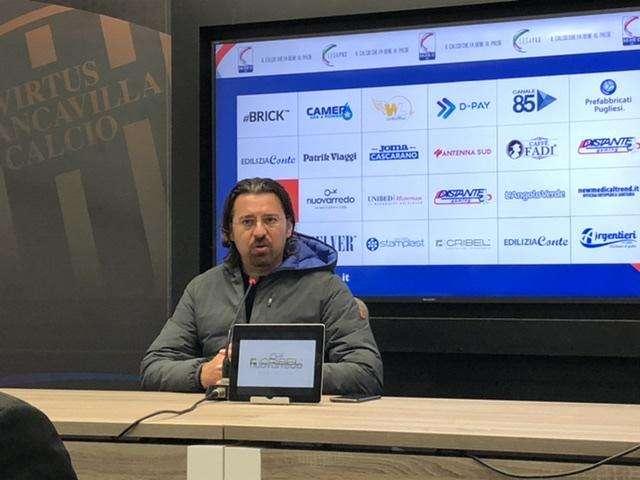 Virtus Francavilla, Magrì: "Il cambio in panchina ha responsabilizzato la squadra"