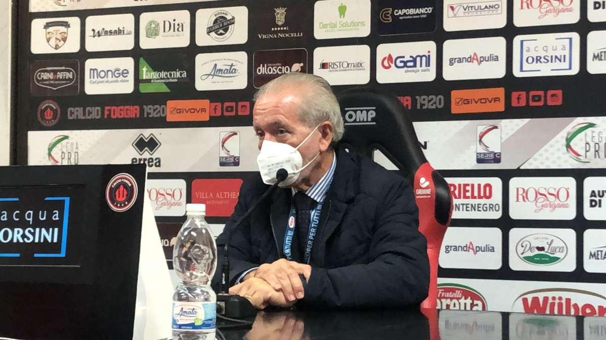Serie C, Ghirelli allo Zaccheria: "Che spettacolo Foggia. Allo stadio anche i tifosi ospiti"