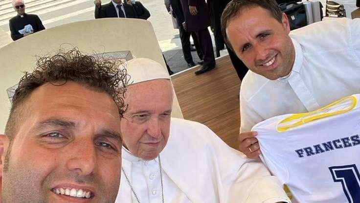Don Uva, la società incontra Papa Francesco in Vaticano