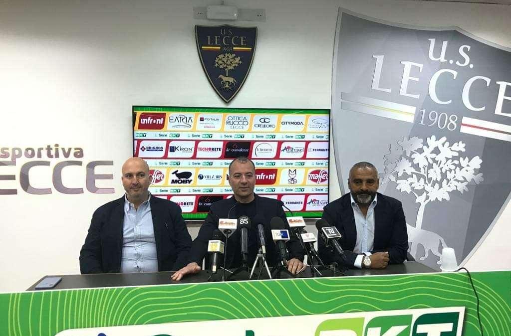 Lecce, Sticchi Damiani: “Abbiamo prolungato il contratto del mister e del suo staff”