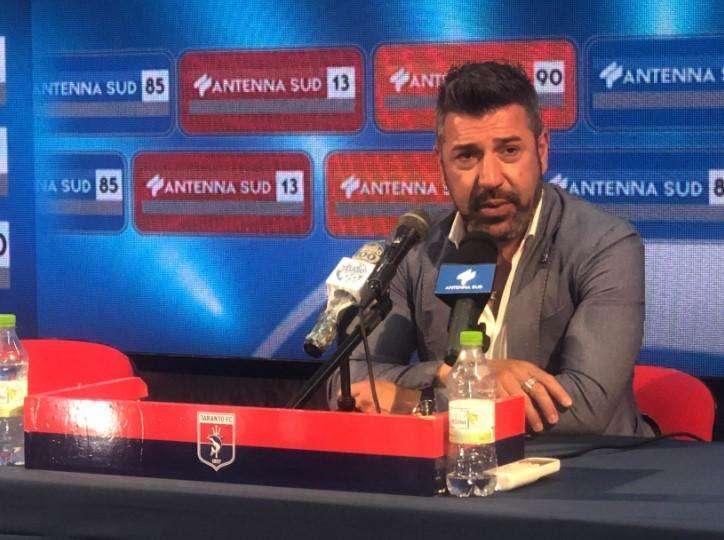 Taranto, Montervino: "Non sono preoccupato, la città deve stare vicina alla squadra"