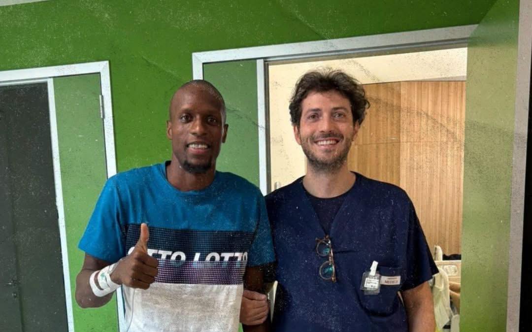 Polimnia, intervento riuscito per Ivan Forbes