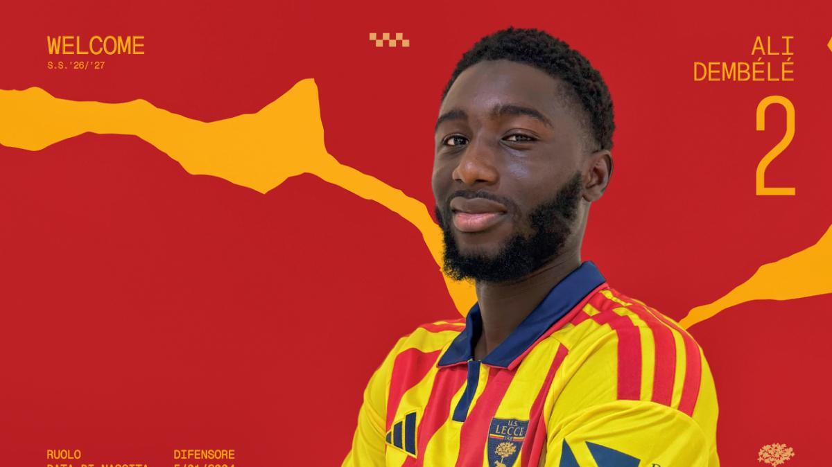 UFFICIALE - Lecce, Ali Dembele ha ufficialmente firmato