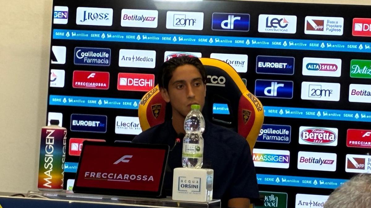 Lecce, Maleh: «In questo modulo mi trovo meglio. Ho sentito la fiducia del mister»