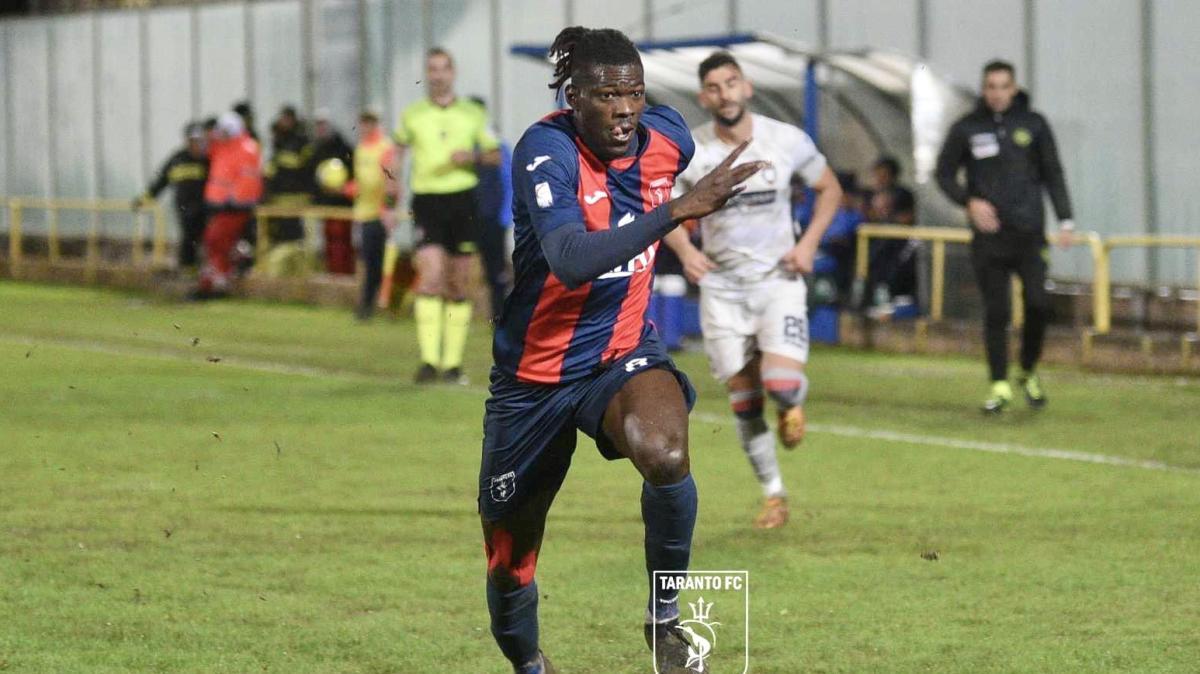 Serie D, l'ex promessa del Taranto Diaby riparte dal Martina