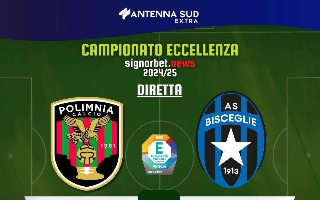 Playoff Eccellenza in Tv: Polimnia-Bisceglie in diretta su Antenna Sud Extra