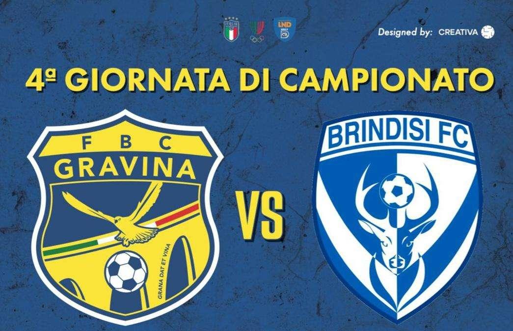 Le probabili formazioni di Gravina-Brindisi: Tiozzo conferma tutti, rivoluzione per i brindisini 
