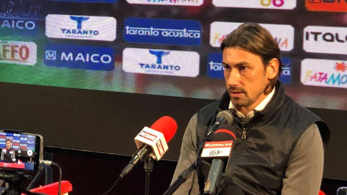Taranto, Panarelli: ”Primo tempo disastroso. Obbligati a non mollare”