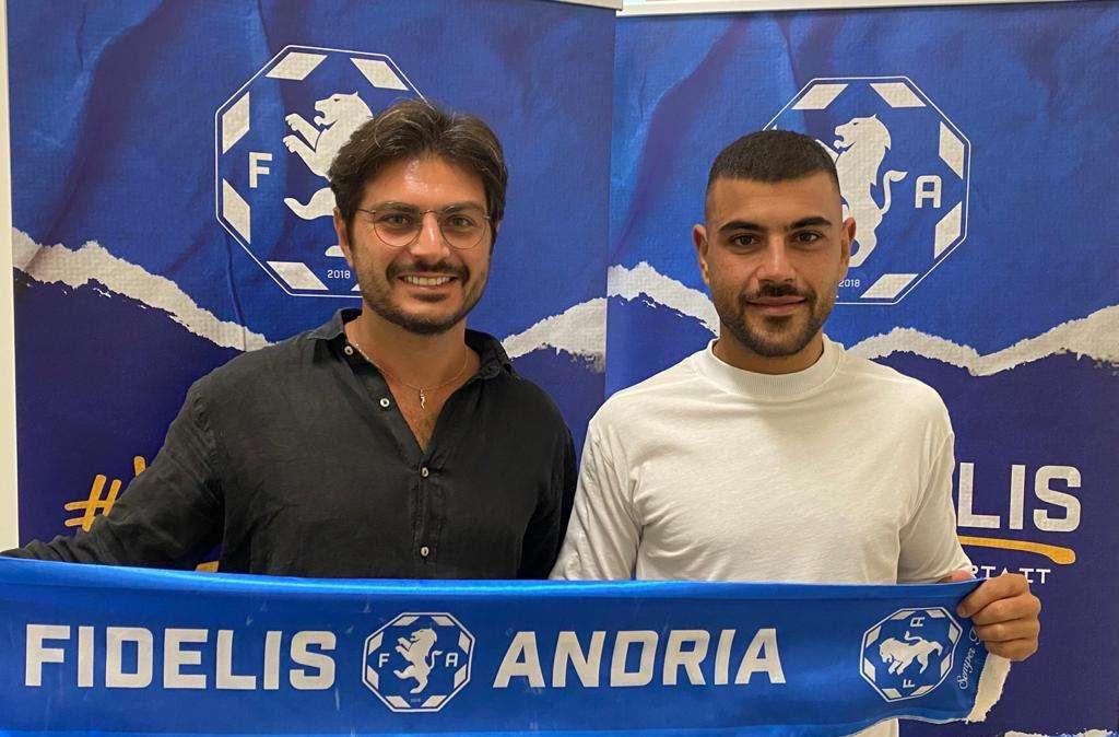 Fidelis Andria, saluta Favetta: l'ex Taranto torna in Serie D