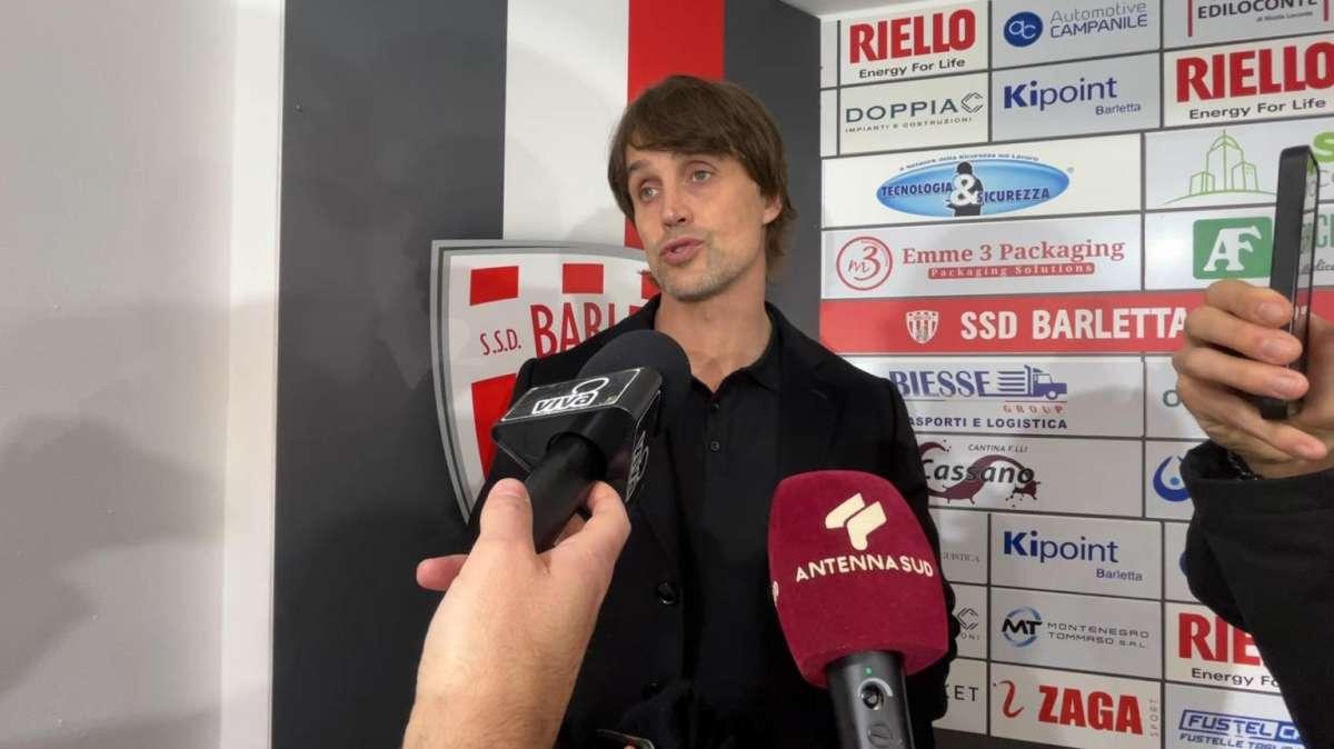 Barletta, Paci: "Da Silva? Contento per il contributo. Lavoriamo con umiltà"