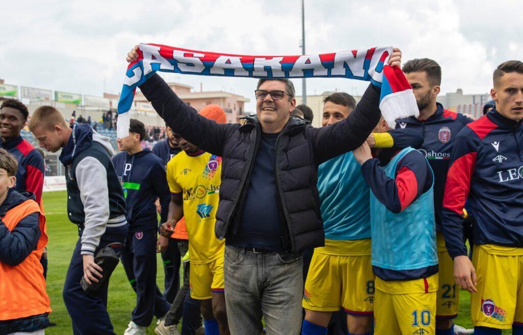 Casarano, Filograna commenta il 4-3 al Giugliano