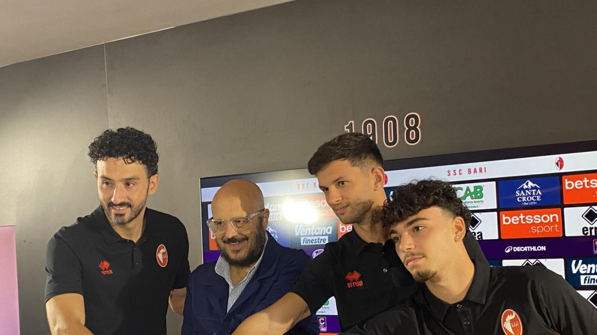 Bari, Nicolas, Prisco e Anzolin sono pronti: “Qui nuovi ed importanti stimoli”
