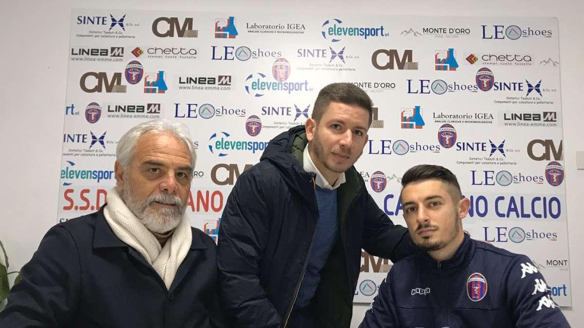 TCP - Casarano, colpo in difesa: ecco il terzino Tedone