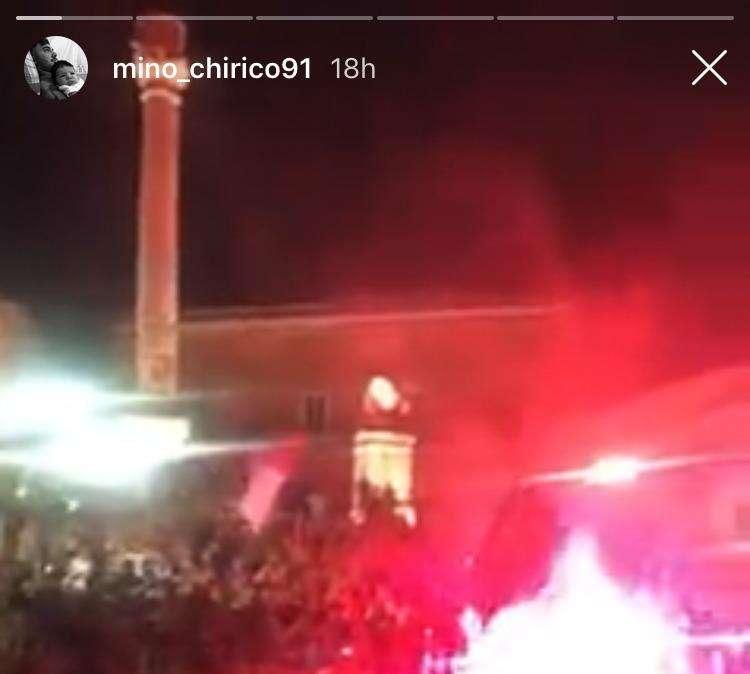 Anche l'ex Lecce Chiricò festeggia la promozione del Brindisi in Serie D
