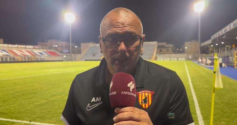 Benevento, Monticciolo: “Il Casarano ha segnato nell’unica occasione pericolosa”