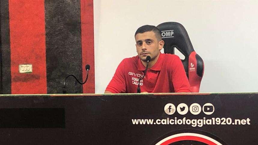 Foggia, Merola: "Che emozione, voglio migliorare partita dopo partita"