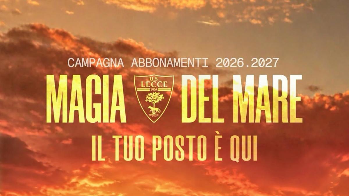 Lecce, lunedì al via la campagna abbonamenti: i dettagli