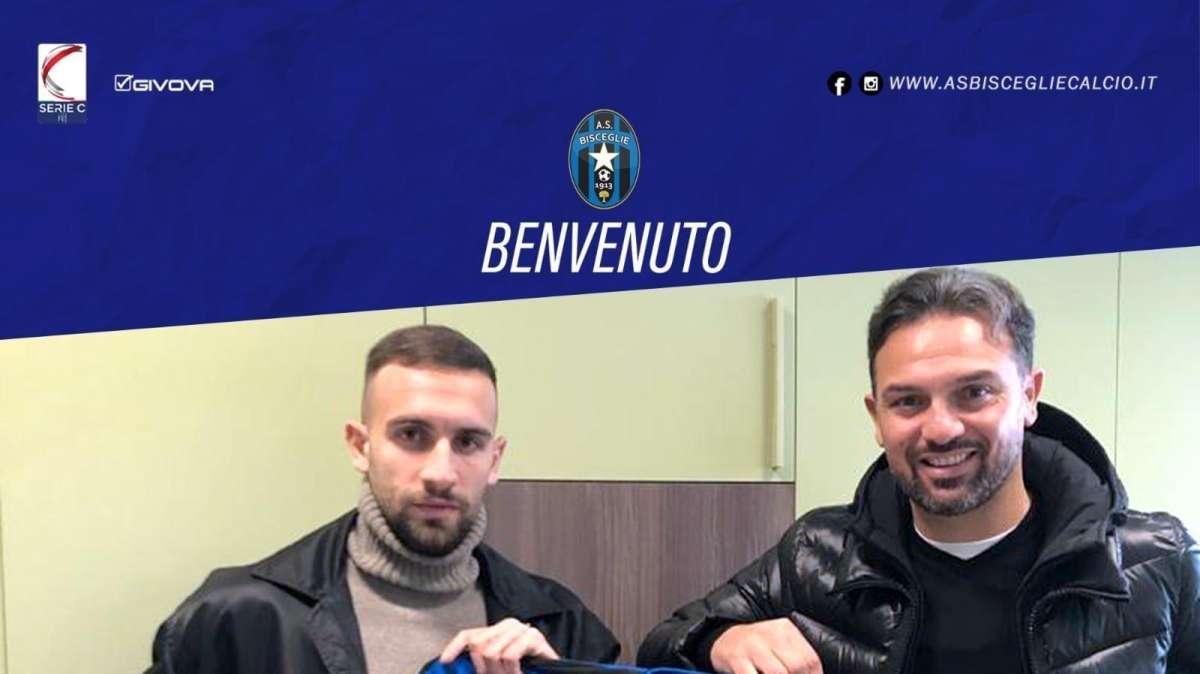 UFFICIALE - Bisceglie, innesto in difesa: firma Salvatore Tazza