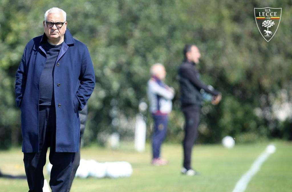 Lecce, Corvino: "La Serie A un'impresa figlia delle idee"