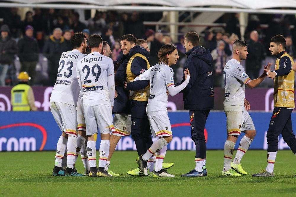 Lecce, allenamento mattutino dopo la sconfitta. Rossettini negativo al Covid 
