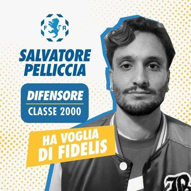 UFFICIALE - Fidelis Andria, Panarelli riabbraccia Pelliccia