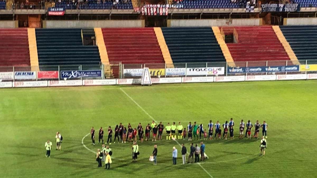 Blackout allo “Iacovone”: sospesa sul 2-1 la gara tra Taranto e Fasano