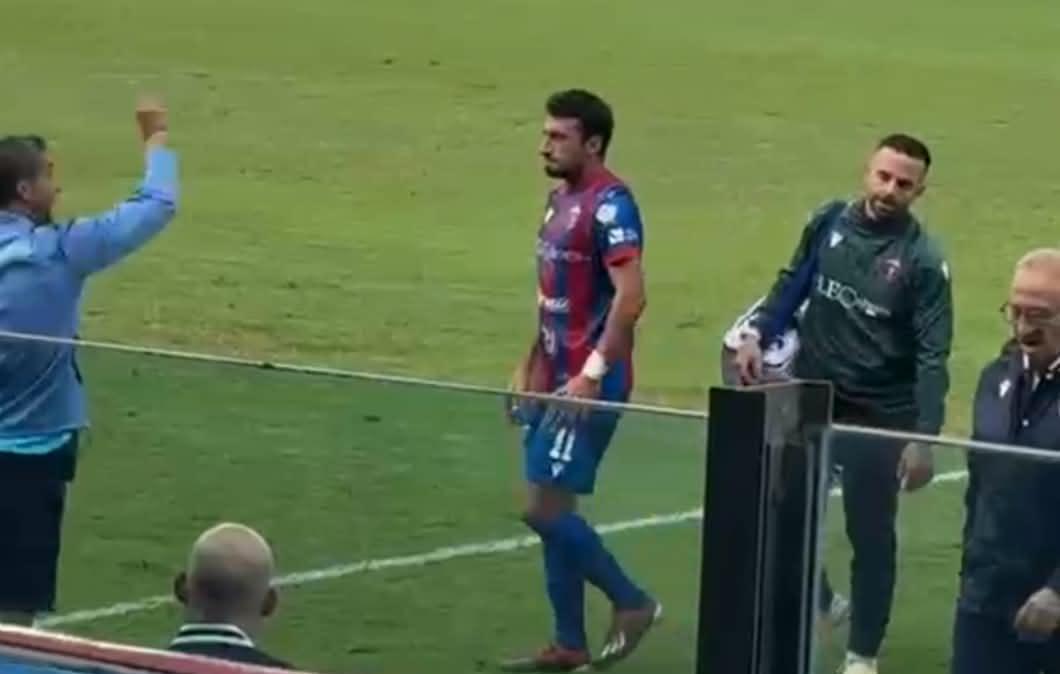 Casarano-Salernitana, tegola Ferrara: infortunio alla coscia al 42'