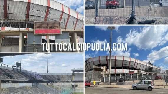 Taranto-Crotone allo "Iacovone" a porte chiuse? La richiesta del club ionico 
