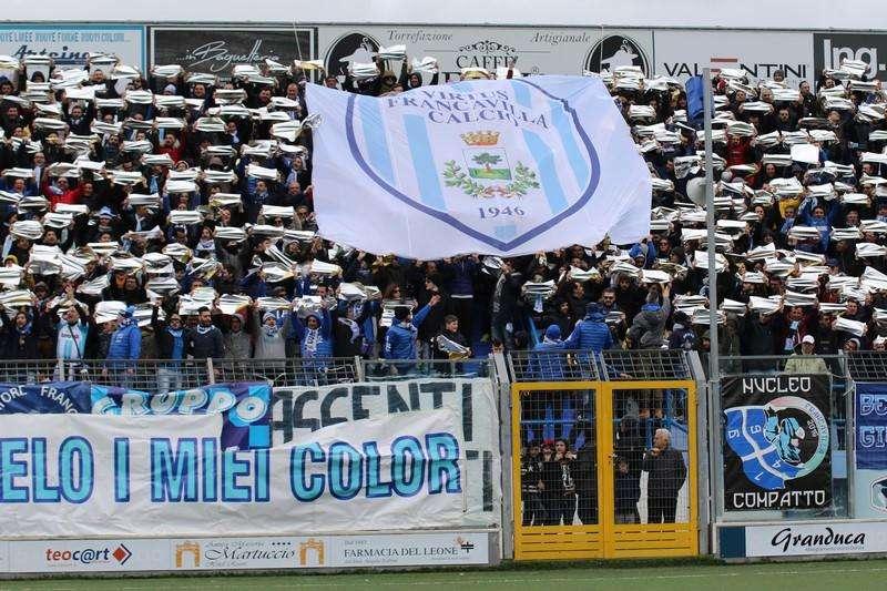 Virtus Francavilla-Martina, vietata la trasferta ai tifosi ospiti