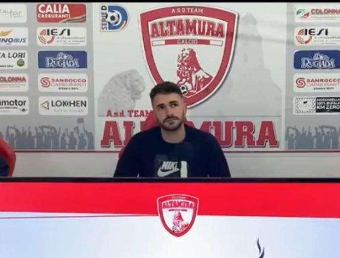 Team Altamura, Spano si presenta: "Qui per il mister e per il progetto ambizioso che c'è"