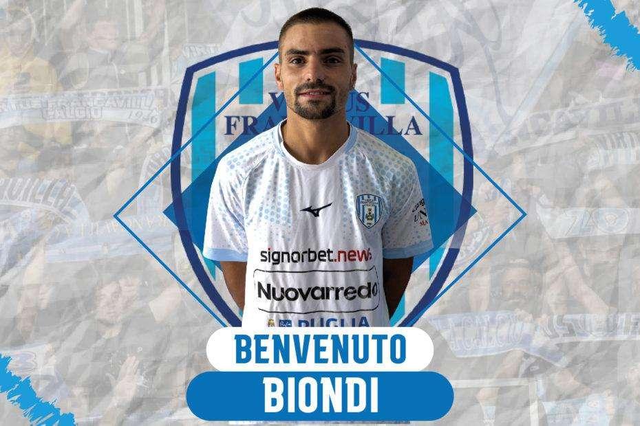 UFFICIALE - Virtus Francavilla, ecco Biondi per il centrocampo