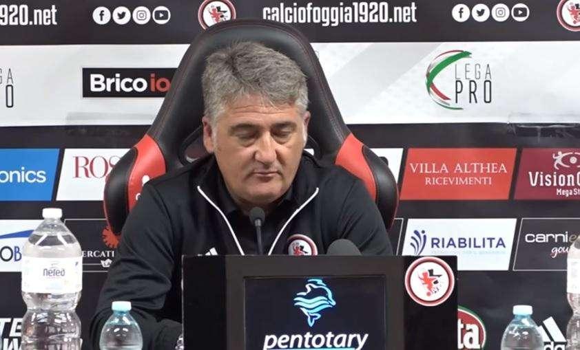 Foggia, Boscaglia: "Noi allenatori sempre a rischio, ma questo è un progetto a lunga scadenza"
