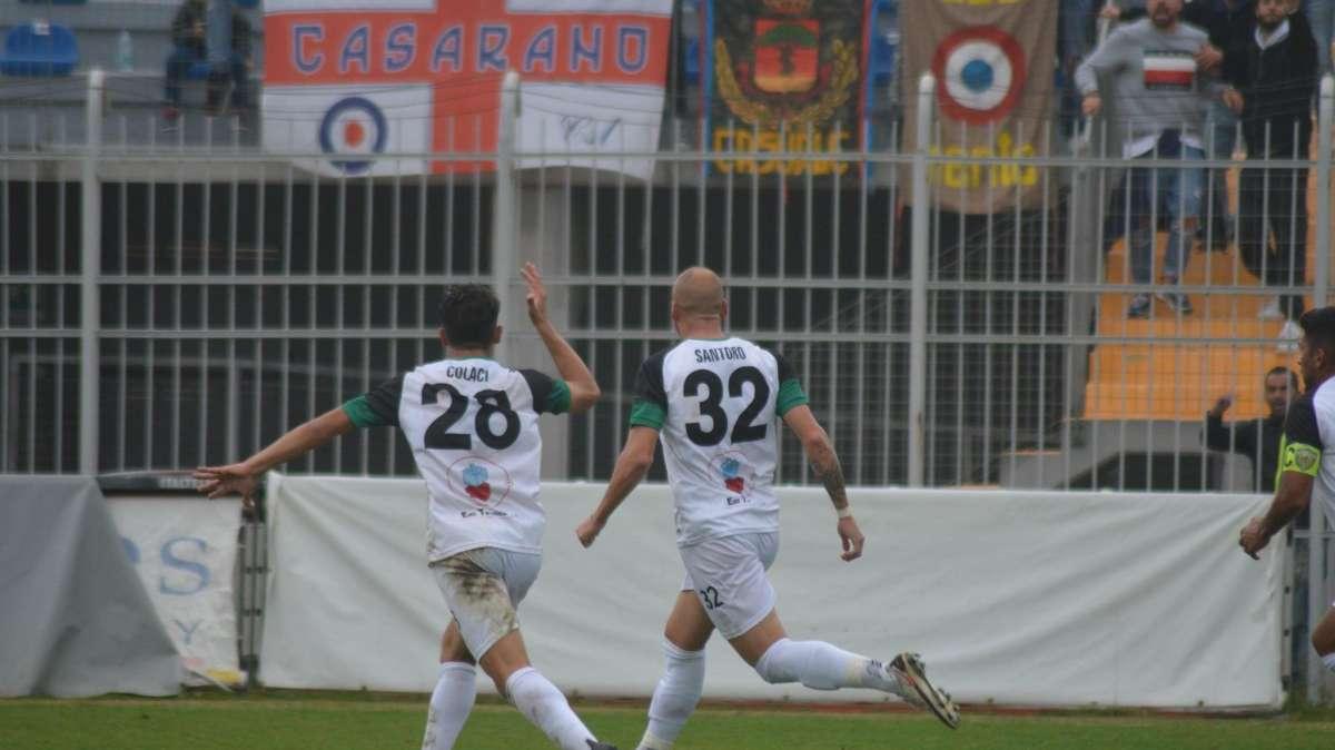Casarano, i rossazzurri pagano la dura legge dell'ex